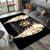 3D SPN Supernatural Sign Dean Sam Carpet Rug for Living Room Bedroom Home Sofa Decoration,Kids Play Area Rug Non-slip Floor Mat