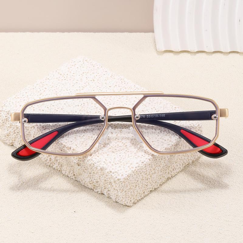 

European American Style Men Sunglasses Polygon Shape Uv Protection Sun Glasses Men Driving Fishing Sun Glass For Men