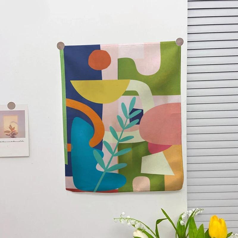 Cute Material Simple Room Wall Ornament Tapestry Home Living Room Tapestry Premium Durable Quality Useful Practical