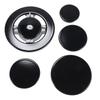 Set Cappello Cucinotto Forno Piano Cottura a Gas Per Cucina Per Fornelli SABAF Maniglie Kit Coperchio Sostituzione Fornello Coperchio in Ferro Diffusore di Fiamma-B61B