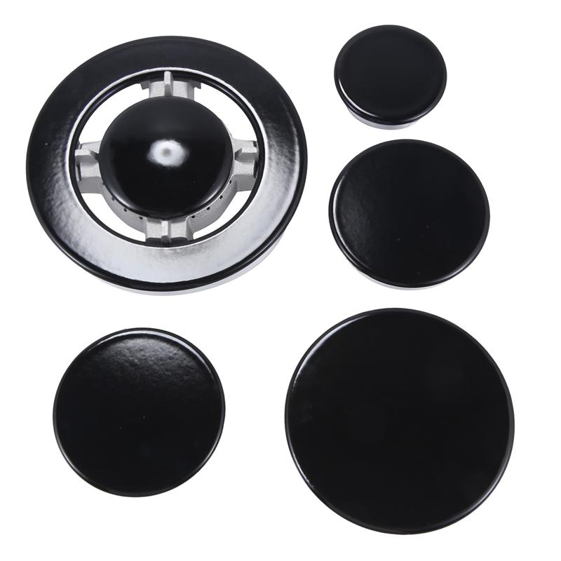 Set Cappello Cucinotto Forno Piano Cottura a Gas Per Cucina Per Fornelli SABAF Maniglie Kit Coperchio Sostituzione Fornello Coperchio in Ferro Diffusore di Fiamma-B61B