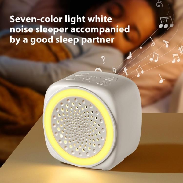 Travel Friendly Sleep Therapy Device 26 Soothings Sounds Adjustable Night Lights Compact White Noises Machine For Age