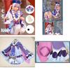 Genshin Impact Qiqi Zombie Uniform Outfits For Halloween