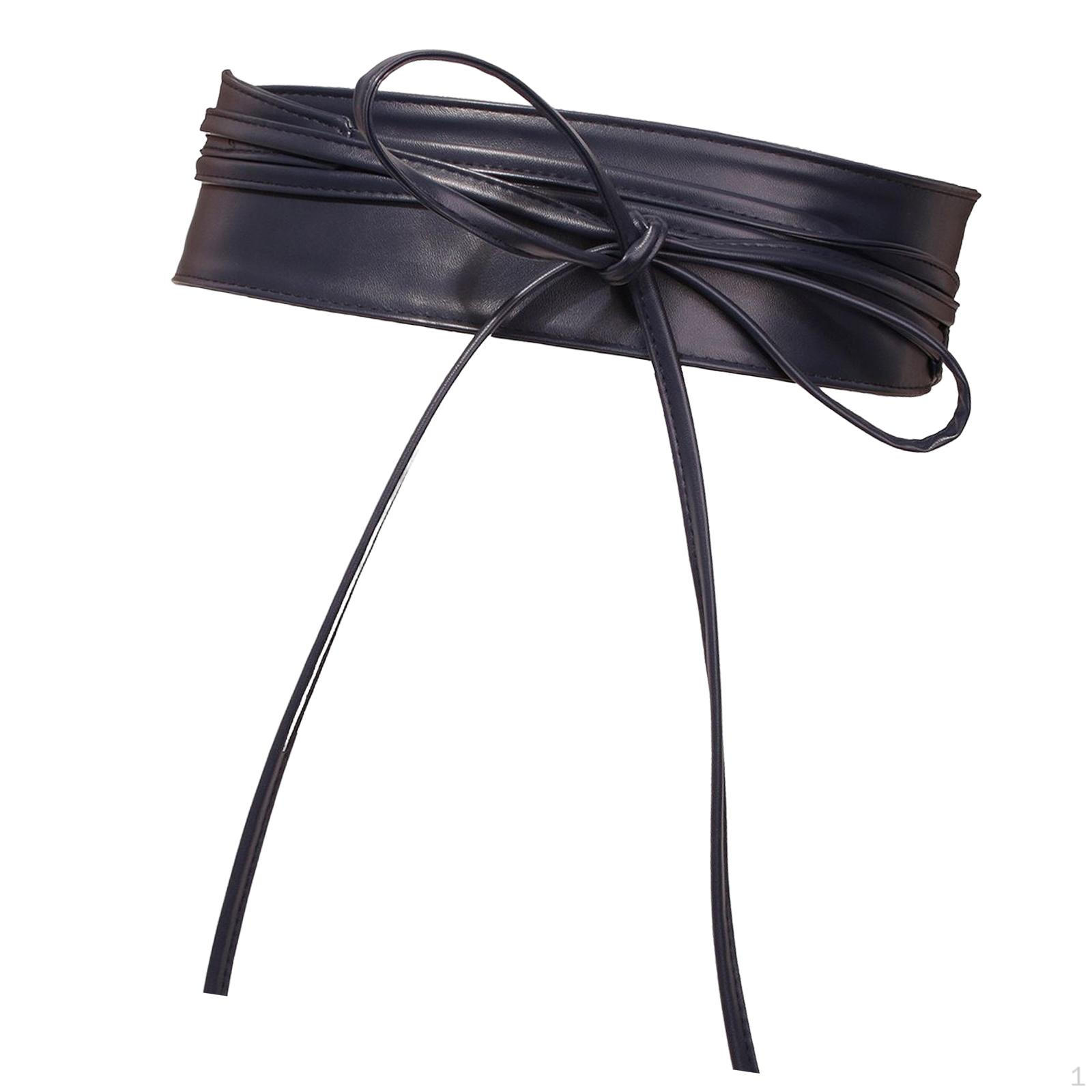 Элегантный Широкий Пояс на Талию, Декоративный Пояс из Искусственной Кожи, Повседневный, Прочный, Удобный Пояс, Женский