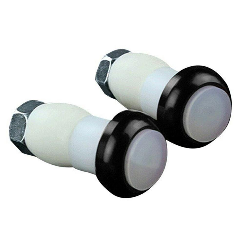 

1 пара Защитные Велосипедные Поворотники На Руль Светодиодные Красные Фонари Ma one size чёрный