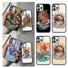 Sushi Dragon Phone Case For iPhone 17 Air 13 12 14 15 16  Cover For Apple iPhone 17 Air 14 15 16 Pro Max 6S Plus Coque