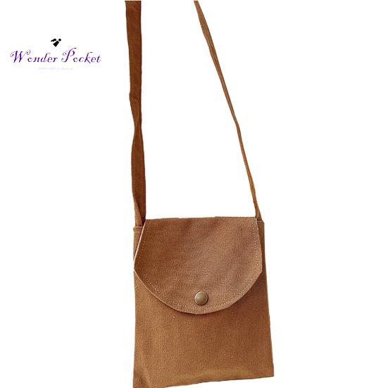 

Стильная сумка для мобильного телефона, деликатный пошив, износостойкое хранение кофейный