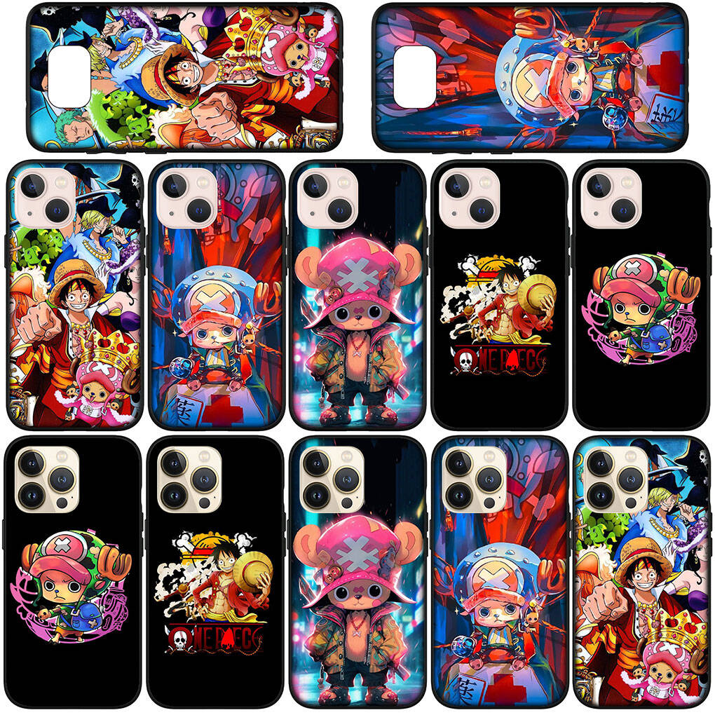 For Motorola Moto Edge 70 60 50 G54 G86 Samsung Galaxy S25 iPhone 17 16 15 Redmi Note 14 13 Pro Max Phone Case Tony Tony Chopper One Piece Luffy Cover