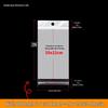 Self-Adhesive Transparent Jewelry Earring Bags with Header and Hanging Hole