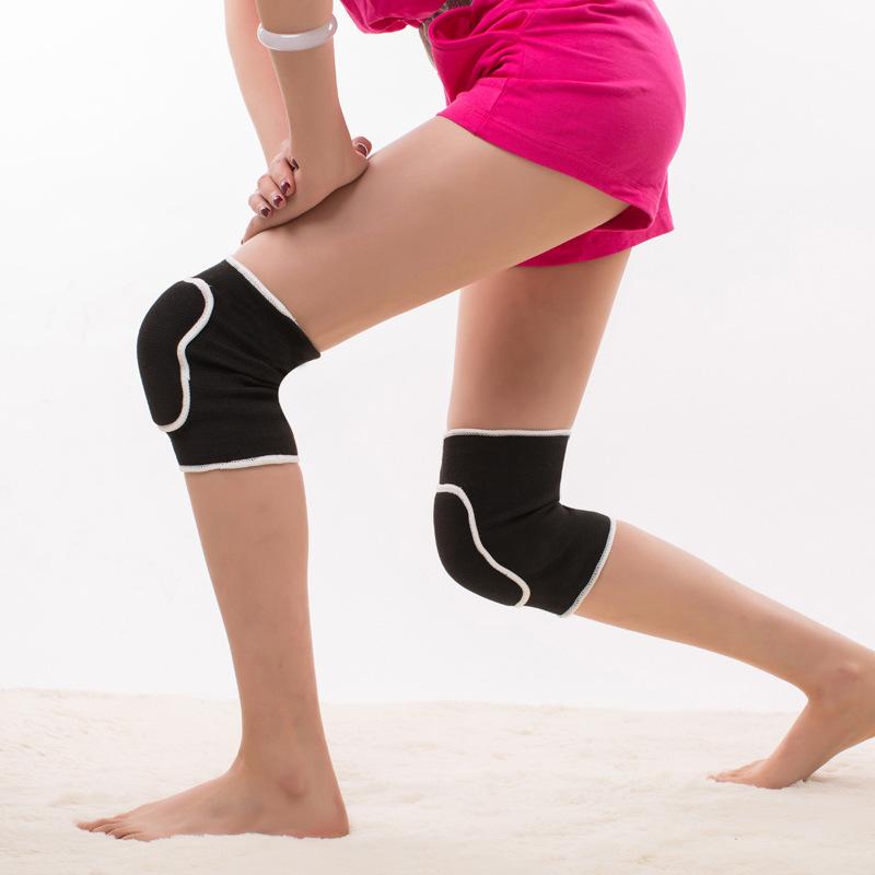 Dancing Sponge Knee Pads Keep Warm Roller Skating Dance Anti-Kneeling Anti-Collision Practice Thickened Knee Pads Sports Dance Knee Pads