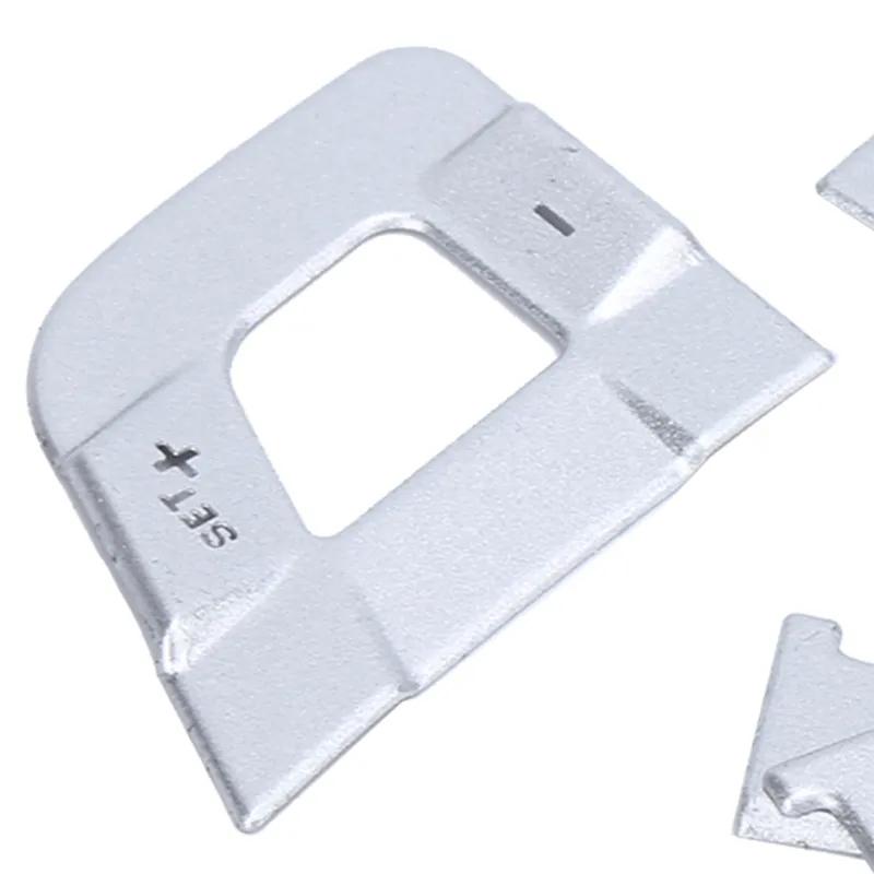 10PCS/Set Steering Wheel Button Trim Cover Replacement for Land Rover Discovery Sport 2015‑