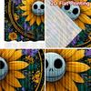 2pcs, 2D FLAT PRINTING Curtains (Without Rod) Moonlit Bloom Festive Fashion Curtains Versatile Durable Polyester Curtains All