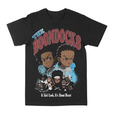 Boondocks Grafická trička Potisknutá trička Letní Luxusní značka Bavlna Pánská a dámská trička Krátký rukáv
