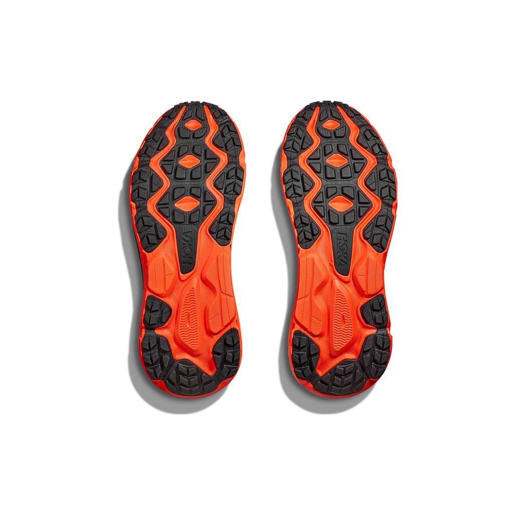 HOKA Challenger ATR 7 Castlerock Flame Herre Sneakers Svart 1134497-CFLM