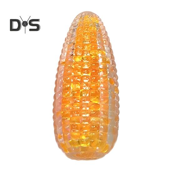 Stress Relief Corn Squeeze Toy Kids Adults TPR Colorful Corn Sensory Toy Portable Lightweight Calming Vegetable Fidget Toy Decoration