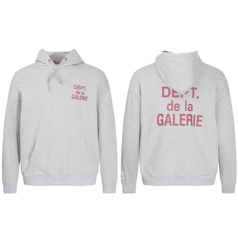New Retro Logo Print Hoodie - Casual Terry Cloth Autumn Sweatshirt Large