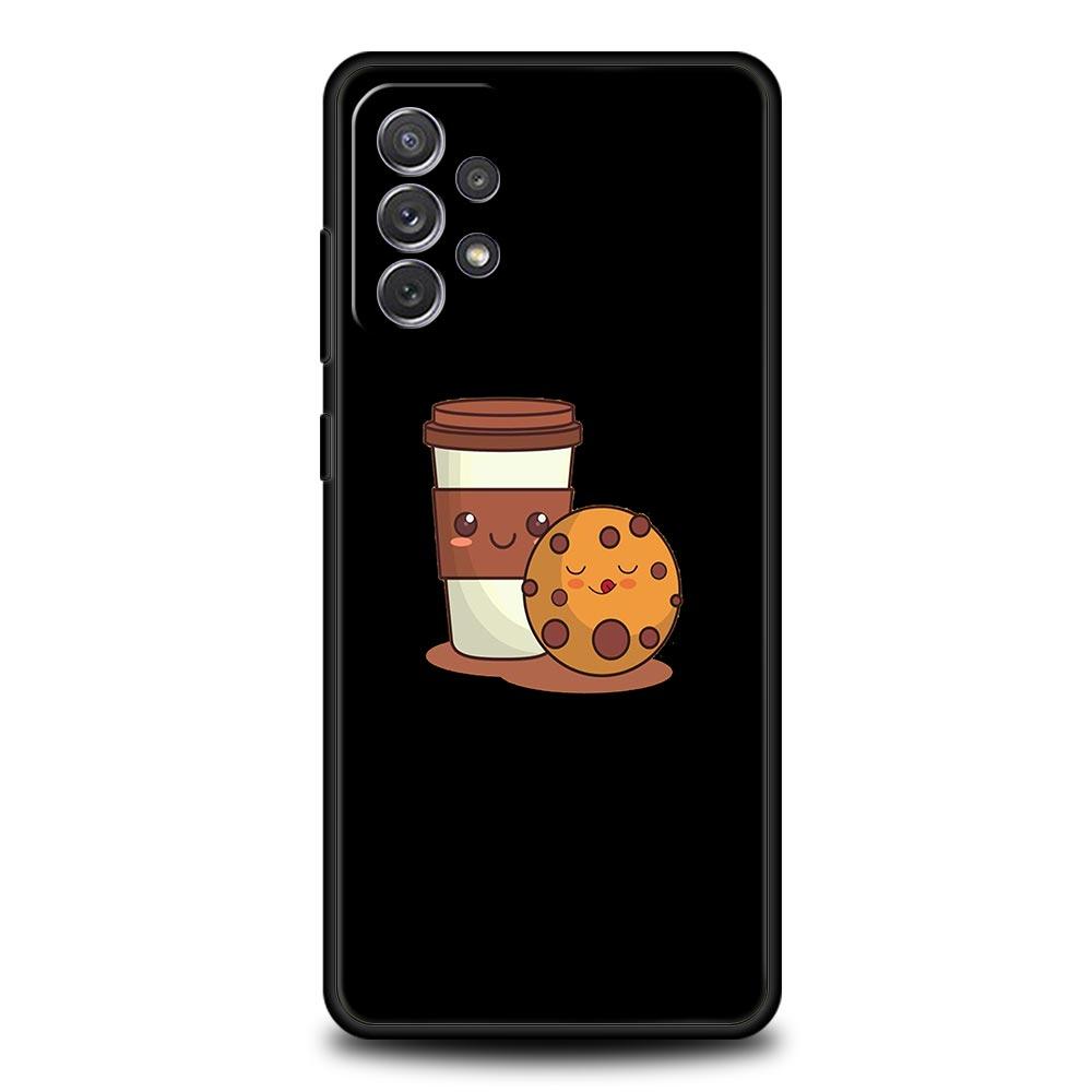 Handyhülle für Samsung A13 A51 A71 A41 A31 A21S A11 A03S A12 A32 A52 A23 A33 A53 A73 5G Hülle Kawaii Avocado Niedlicher Panda Blume