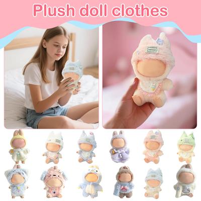 Costume 6.69 Inch Plush Toy Costume High Quality 17cm Doll Replacement Costume Fashion Doll Costume Doll Not Included