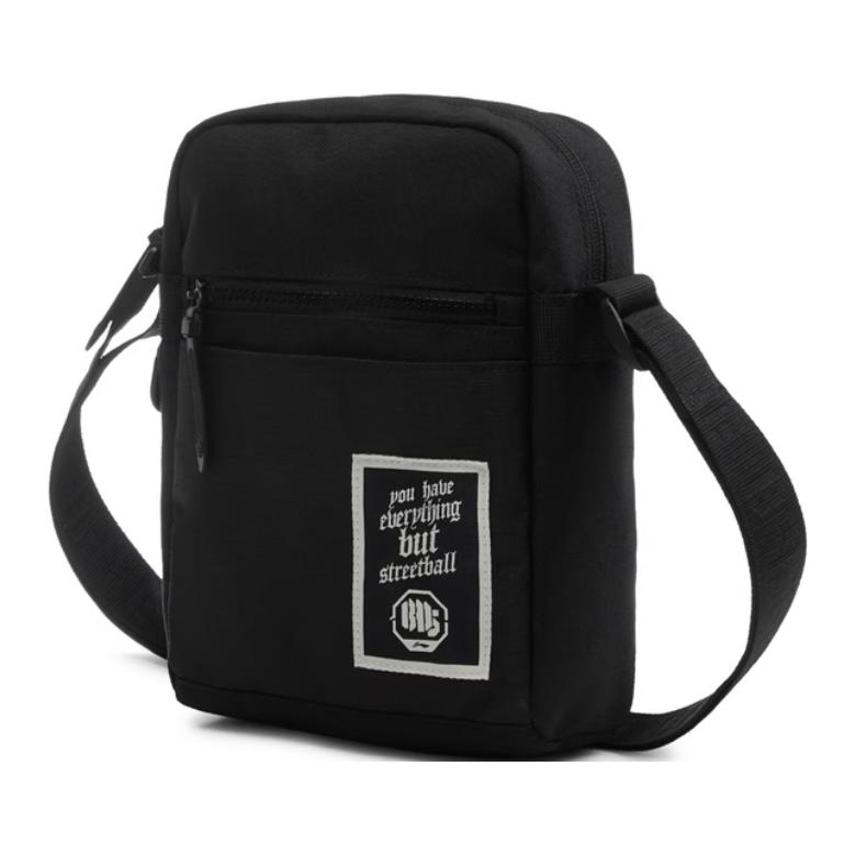 New LiNing Polyester Crossbody Bag Unisex Black ABDV019-1
