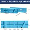 2pcs Magnetic Universal Table Vise Pliers Set with Non-slip Padding, Protective Cover, and Soft Accessories