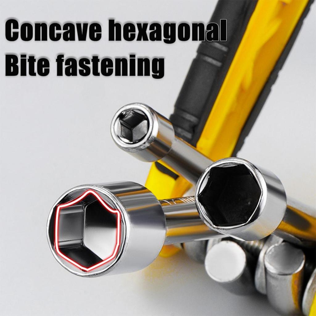 Folding Allen Wrench Set, Standard & Allen Key Set Tool 1 Pack Portable Hex Key Set for All Business and Home Purposes