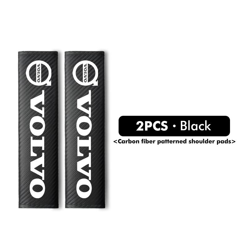 For Volvo Car Seat Belt Cover Shoulder Protective Cushion Pad Auto Accessorie V50 S60 XC60 S40 XC40 XC90 V70 XC70 C30 V40 V60