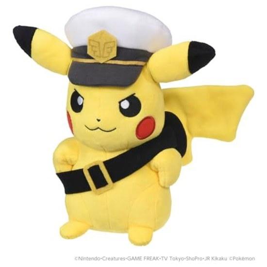 Takara Tomy Pocket Monster Pokémon Plush Toy Captain Pikachu Goggles Ver.