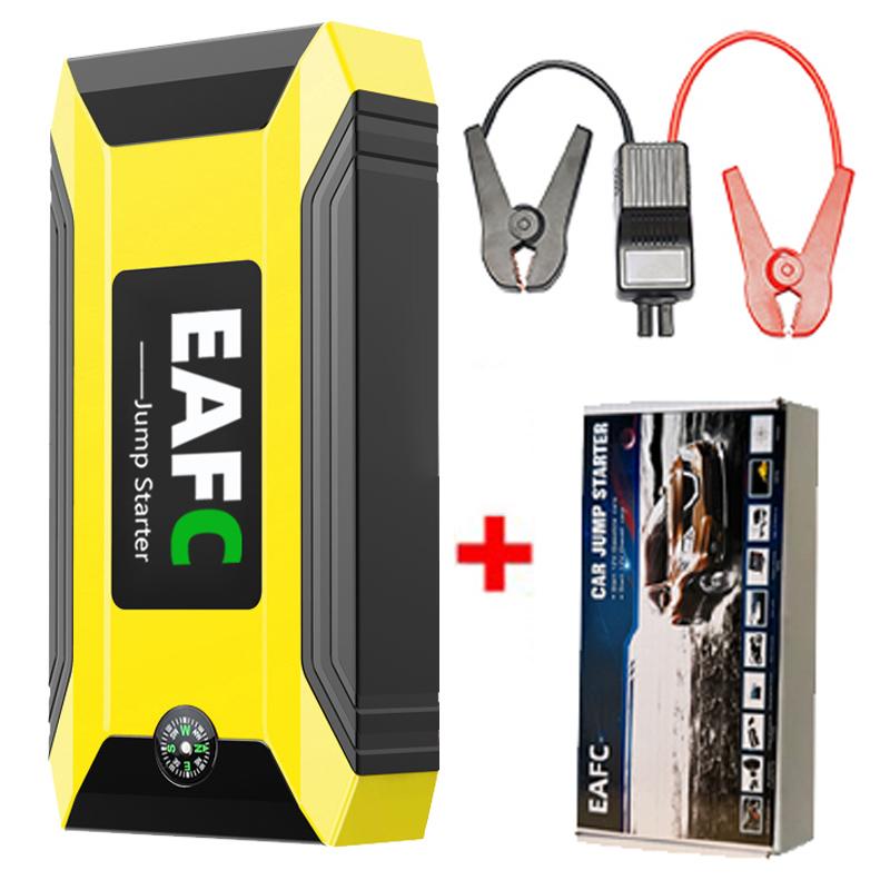 

EAFC 2000A Jump Starter Power Bank Портативное зарядное устройство для пускового устройства для аварийного автомобильного аккумулятора 6.0L/4.0L
