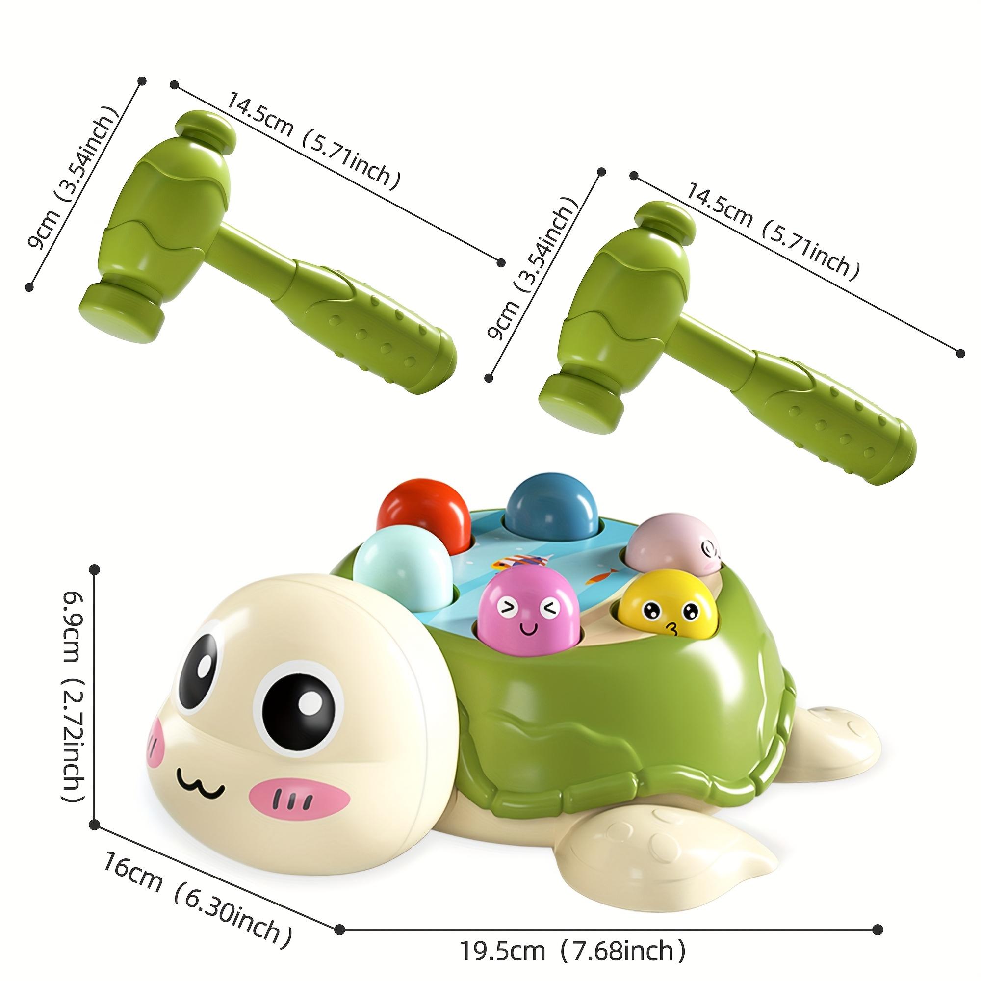 

Интерактивная игра «Черепаха-молоток» - Развивающая настольная игрушка, способствующая развитию координации рук и глаз, многопользовательская, с 2 молотками Use two hammers