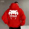 NEw NEw New! UFC Men's Boxing Sports Hoodie, Warm and Comfortable Casual Hoodie for Autumn and Winter, Fashionable