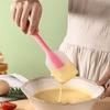 Translucent Silicone Cake Scraper Non-Stick Cake Cream Spatula Kitchen Cooking Pastry Scraper Mold Brush Tool Baking Accessorie