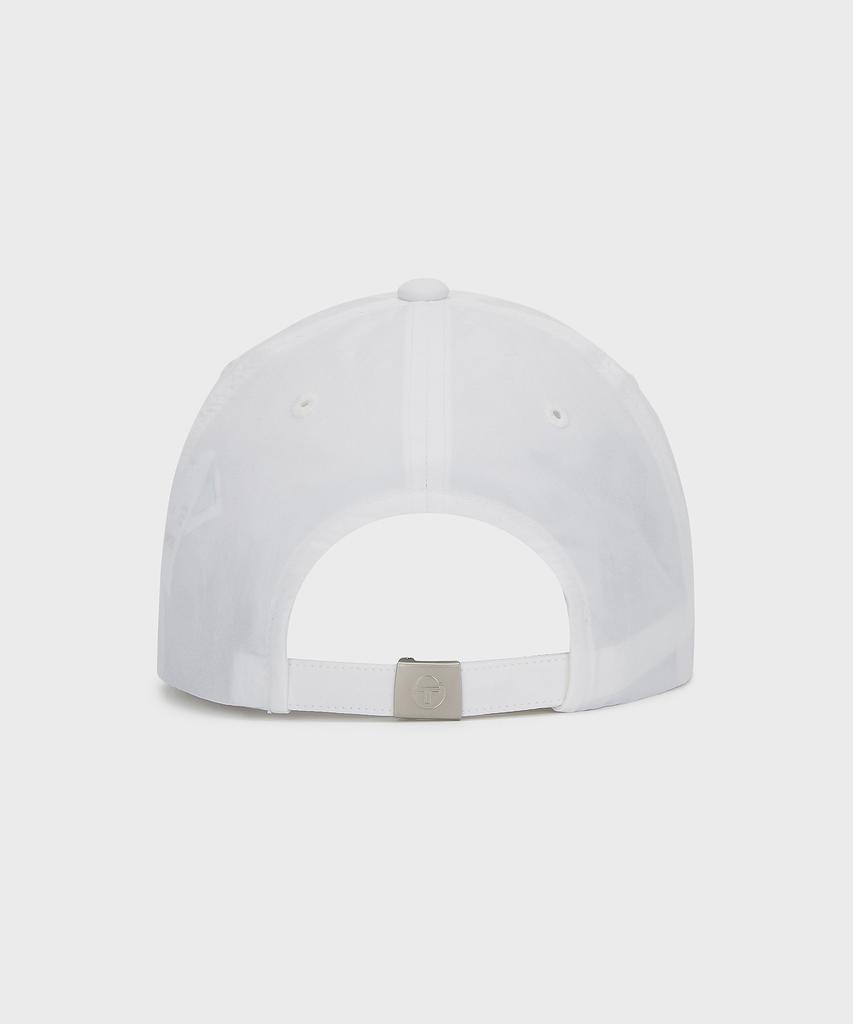 SERGIO TACCHINI U Lightweight Nylon Woven Ball Cap (White)