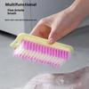 Multi-Purpose Plastic Laundry Brush Washing Pot Brushes Laundry Hard Wool Colorful Household Tools Fashioned Cleaning Washing