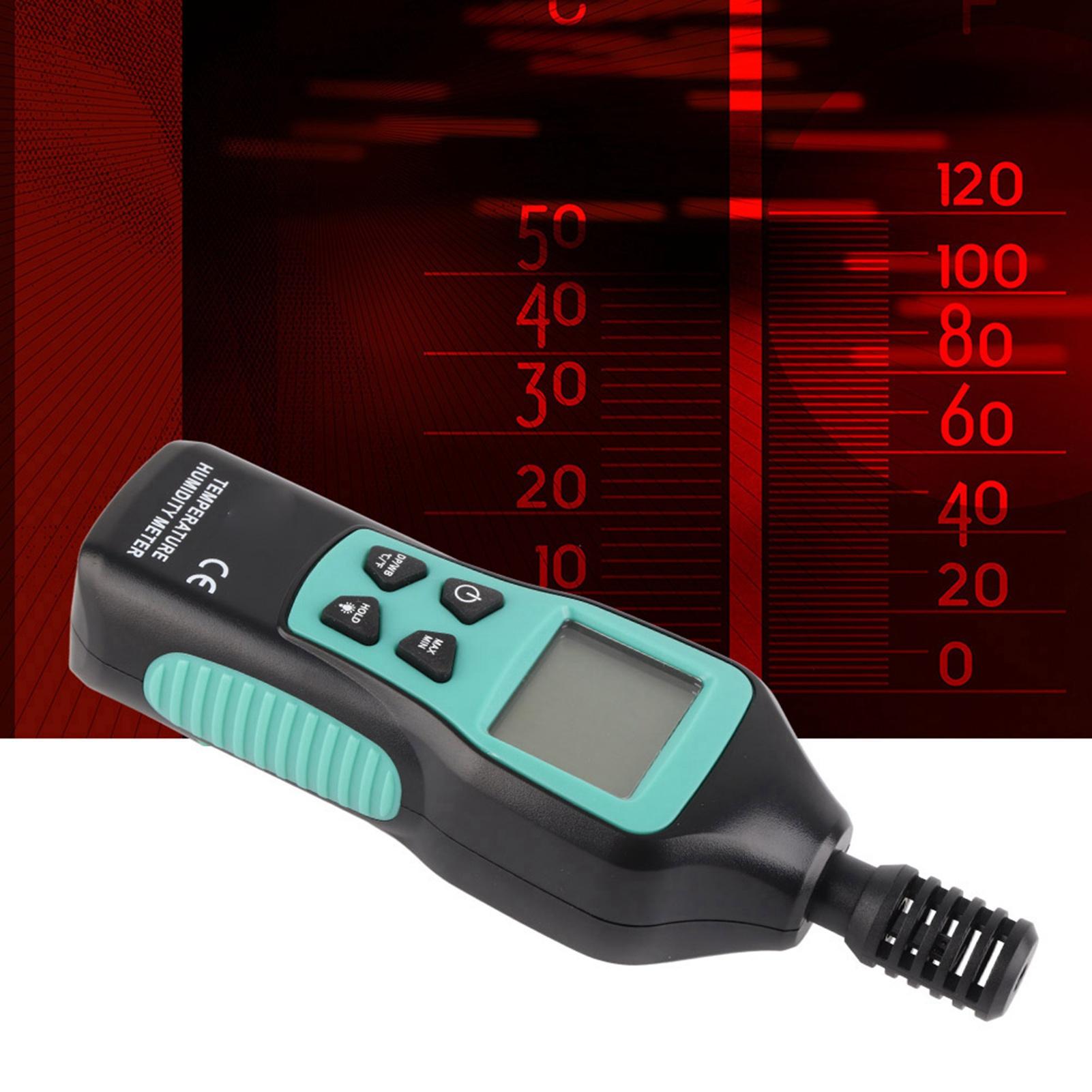 

Цифровой термометр-гигрометр Мини измеритель температуры ЖК-дисплей с подсветкой Удержание данных