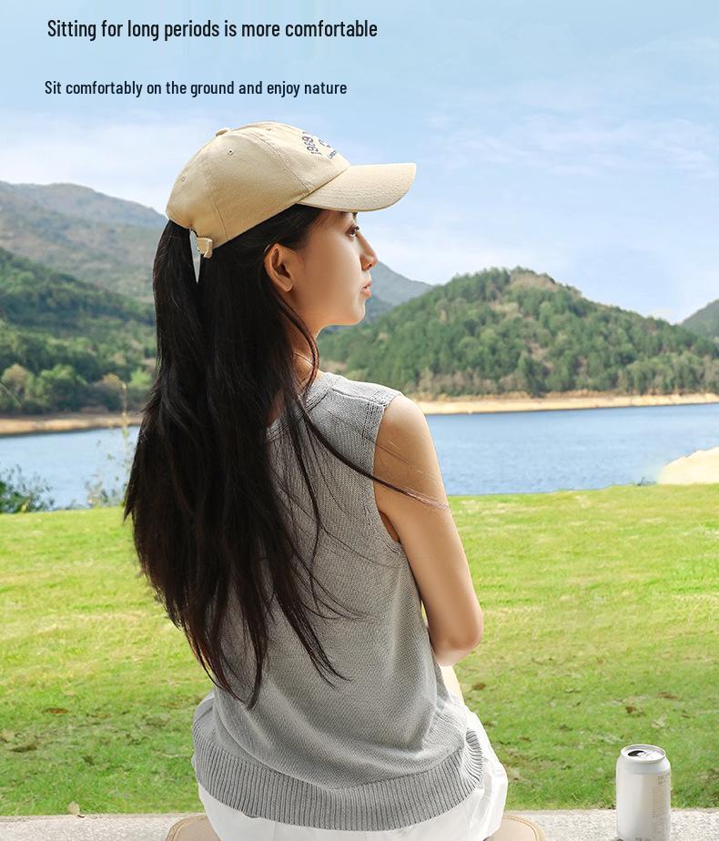 Waterproof, Thickened Folding Outdoor Mat - Portable, Breathable, and Moisture-Proof for Camping, Lawn, or Festivals