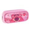 Transparent Pencil Organizer With High Capacity For Elementary School Students