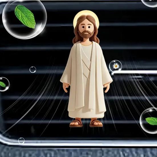 Hund Auto Lufterfrischer Clips Leichte Acryl Rinder Lüftungsschlitzklemme Hund Auto Ornamente Mops Tier