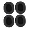 2 Pair Headphone Ear Pads Comfortable Protein Leather Replacement for ATH M50 ATH M50X ATH M40X ATH M30X ATH M20X