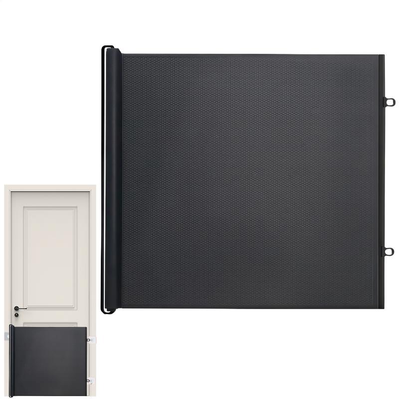 Extendable Gate For Stairs Indoor Dog Retractable Safety Gate Screen Fence Protective Barrier Mesh Screen For Balcony Hallways