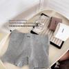 2025 Women's Antibacterial Cotton Safety Shorts - Three-in-One, Breathable, White