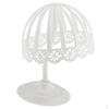 Child Kids Toddlers Hat Cap Wigs Storage Display Rack Stand White