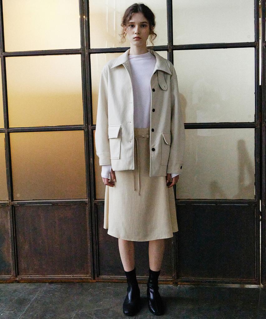 Itov Seoul Leather Buckle Jacket Iv