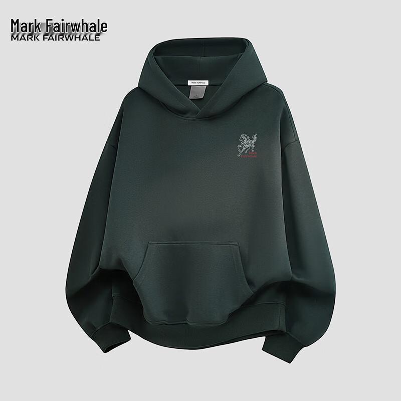 Mark Fairwhale Men s Cleanfit Heavyweight Retro Hooded Sweatshirt XL