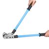IWISS Crimping Tool for Stripped Crimp Terminals and Stripped Crimp Heavy-Duty Sleeves, 8.0sq-38sq, CT-38