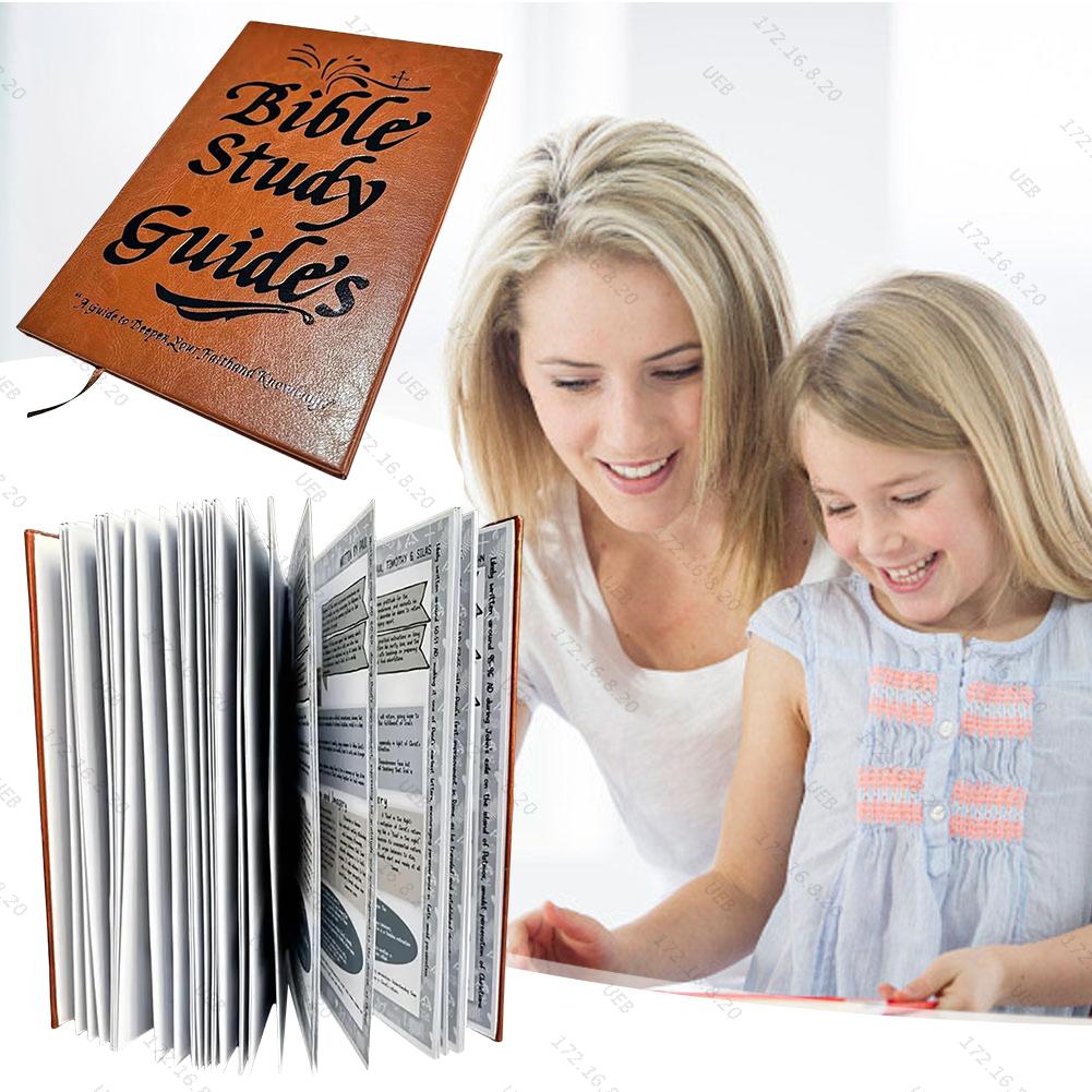 1/2/3PCS Bible Study Guide Bible Book Summary Guide with Scripture Note Prayer Reflections 66 Pages Bible Learning Plan Book