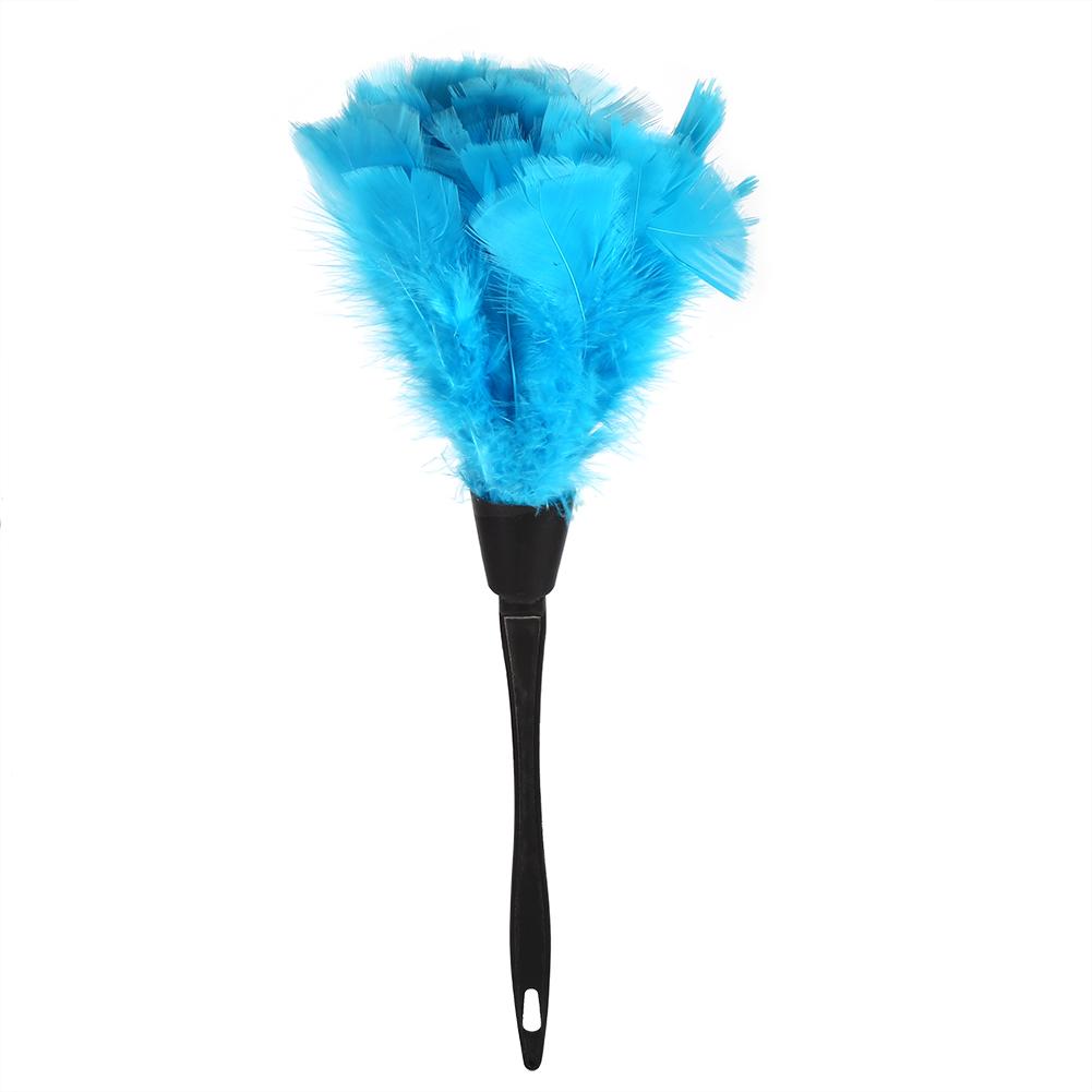 Soft Turkey   Duster Brush With Black Handle Home Furniture Car Cleaning Tools (Black)