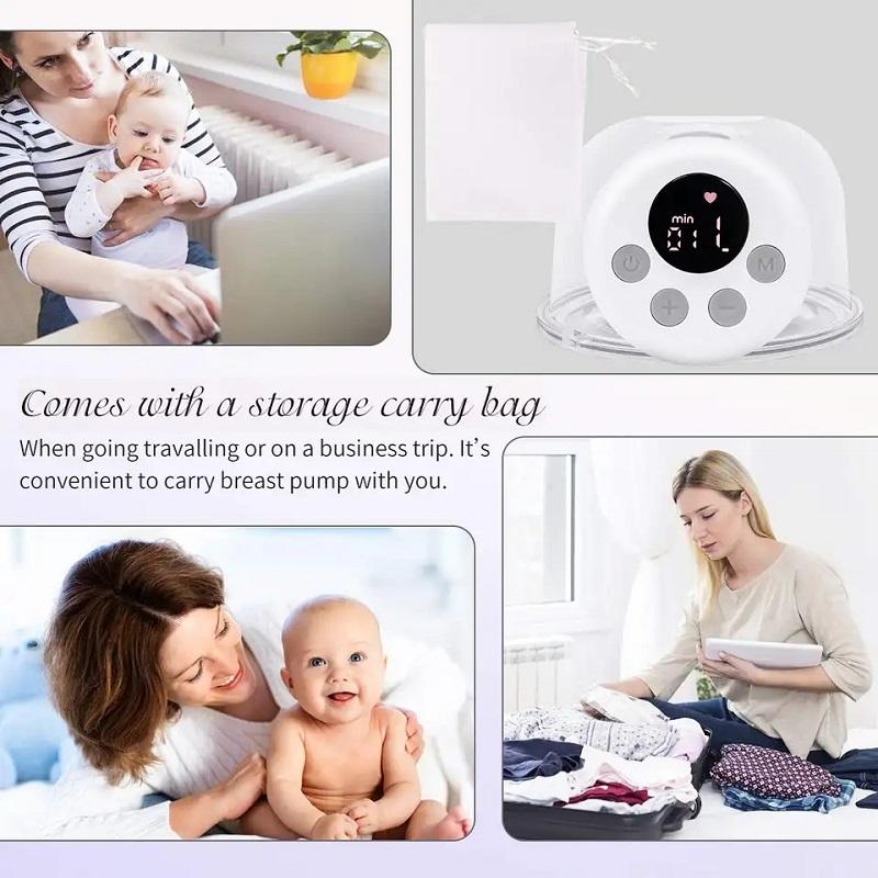 Automatic Breast Milk Pump Wearable Breast Pump Maxi Flex Double Electric Breast Pump Hands-free For Baby Feeding BPA Free