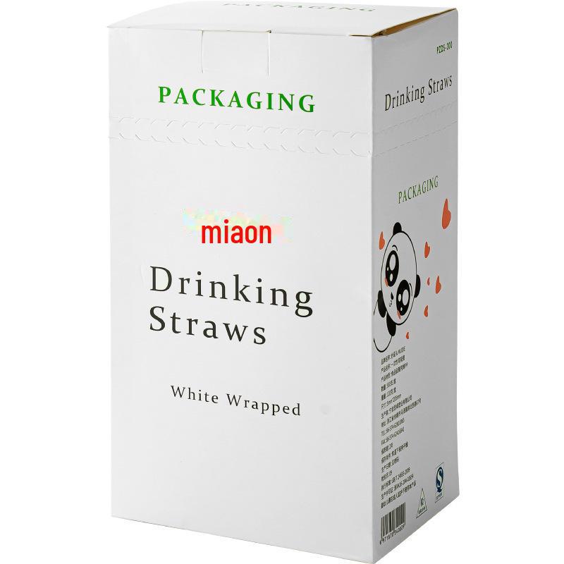 Individually wrapped transparent telescopic straws for children - durable plastic, ideal for soy milk and home use.
