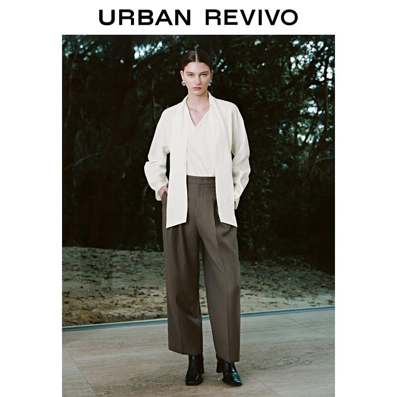 UR Women's Commuter Micro-Pleated Wide-Leg Pants