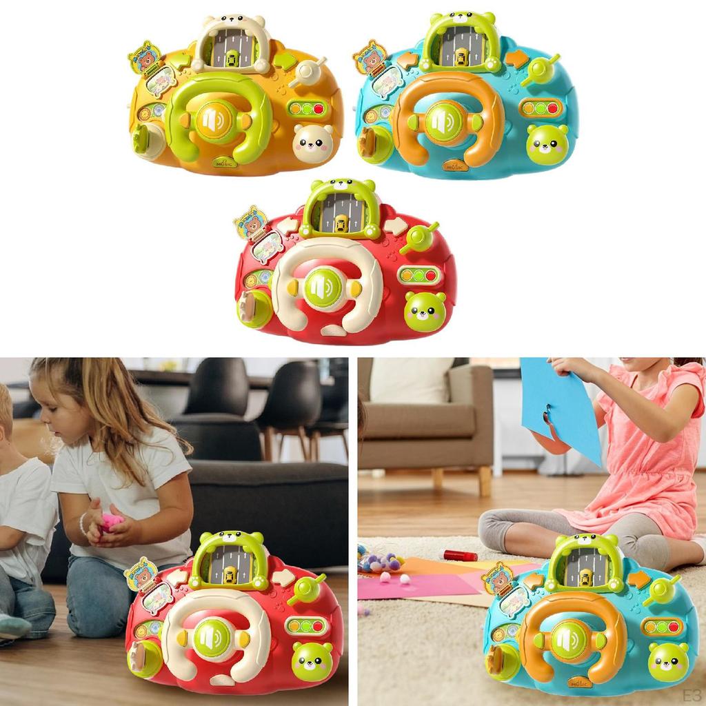 Children's Steering Wheel My First Driving Toy Simulator
